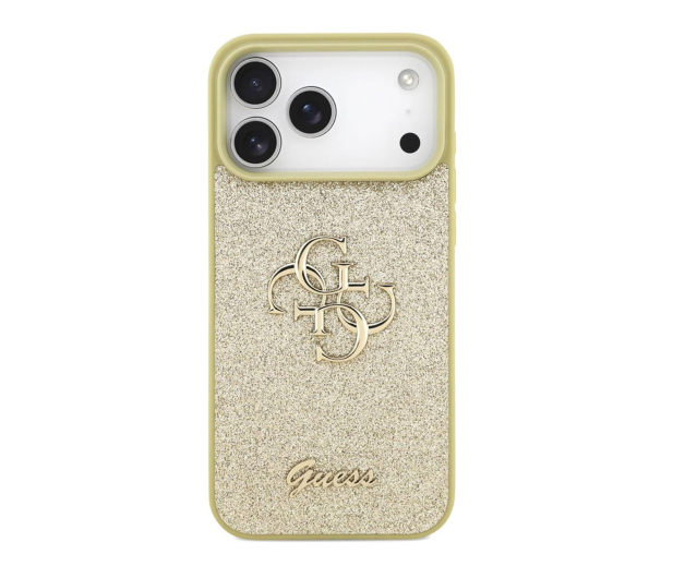 Guess Fixed Glitter Big 4G do iPhone 17 Pro Max złoty - 1365530 - zdjęcie 2